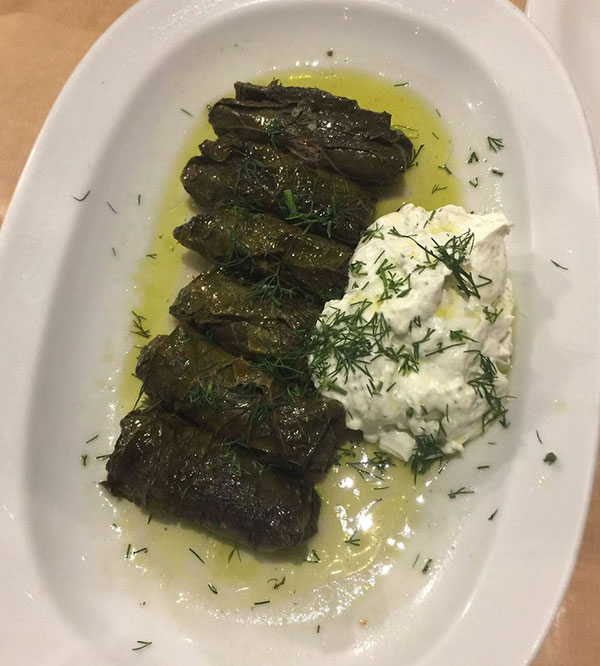 Dolmadakia Anna Restaurant Drios